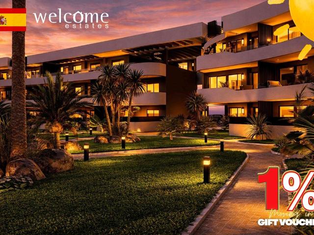 Apartamentos de lujo frente al golf cerca del mar en Los Alc. 0m² Los Alcázares