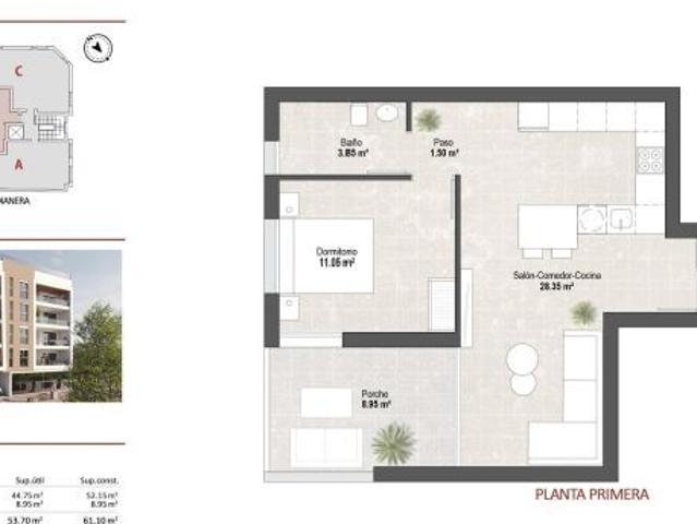Apartamentos de nueva construcción con licencia turística cerca de la playa en Lo Pagán, San Pedro d