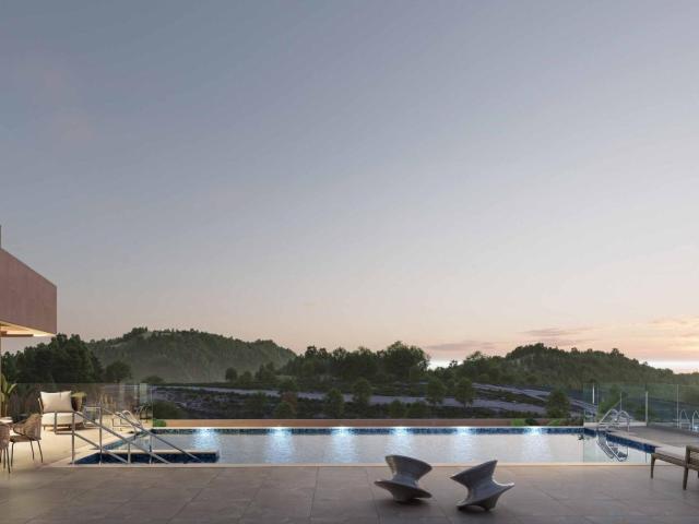 Apartamentos de nueva construcción en venta en Estepona Golf con vistas al mar y al campo de golf