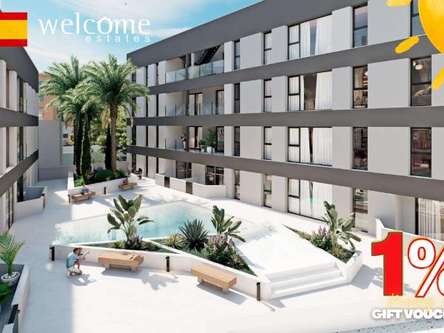 Apartamentos de nueva construcción en venta en Lo Pagan San. 0m² San Pedro del Pinatar