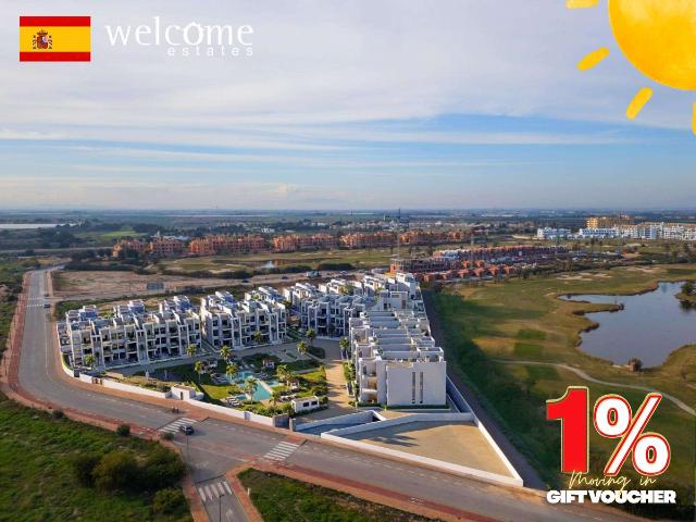 Apartamentos de nuevas construcciones en La Serena Golf Los. 0m² Los Alcázares