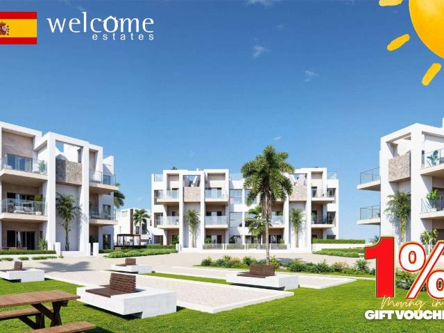 Apartamentos de resort de nueva construcción en La Serena Go. 5m² Los Alcázares