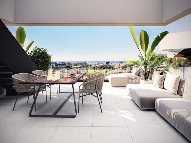 Apartamentos de vanguardia con vistas al mar en Estepona