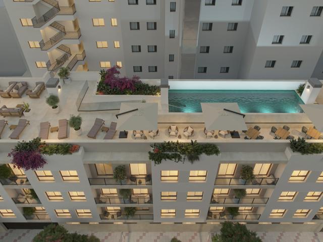 Apartamentos de vanguardia en Málaga con piscina exclusiva en la azotea y diseño Modulnova