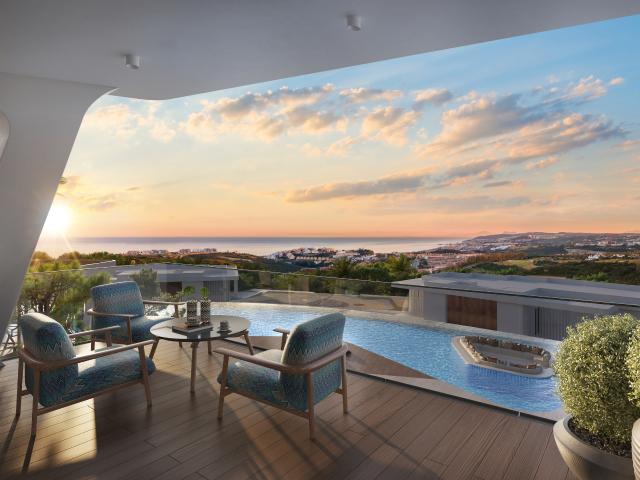 Apartamentos en propiedad de 2, 3 y 4 dormitorios en Coastal Panorámico | Residencias de Lujo con Marca | Traspaso del primer trimestre de 2028 | Inversión en plano | Reventa permitida tras un 30%