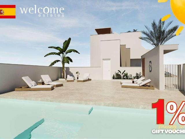 Apartamentos modernos con piscina comunitaria cerca de la pl. 0m² San Pedro del Pinatar