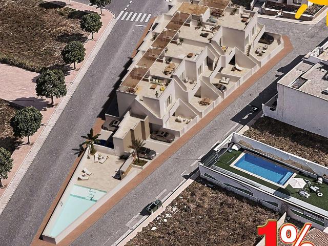 Apartamentos modernos con piscina comunitaria cerca de la pl. 53m² San Pedro del Pinatar