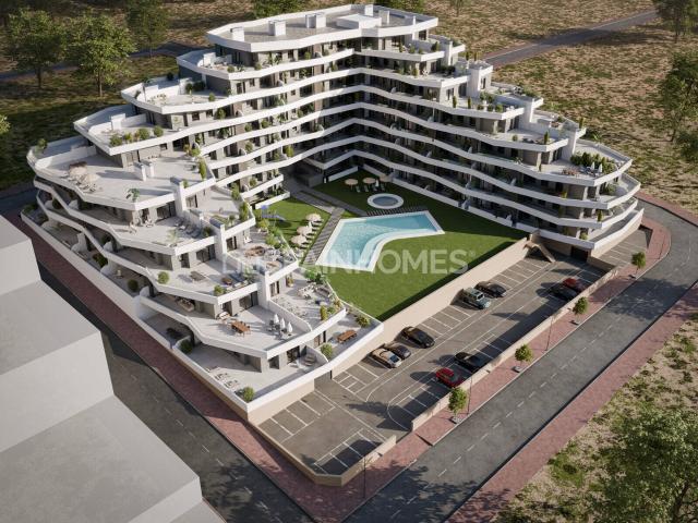 Apartamentos nuevos con terraza en San Miguel de Salinas