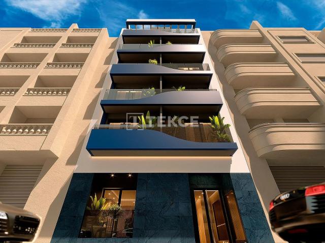 Apartamentos nuevos con vistas al mar cerca de la playa en Alicante