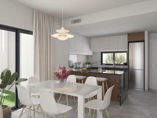 Apartamentos planta baja con parcela privada y planta alta con solárium, Golf Resort