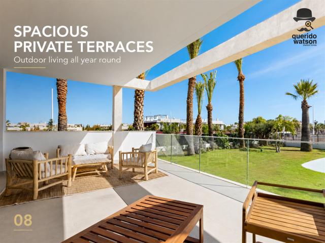 Apartamentos Premium con Piscinas Resort y Gimnasio en Mar d. 126m² Mar de Cristal