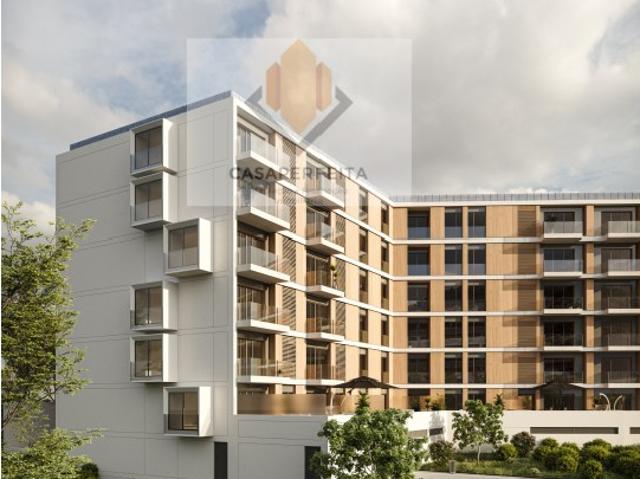 Apartamentos T2 e T3 Novos com Varandas, Terraços e Box para 2 carros Centro de Vila Nova de Gaia