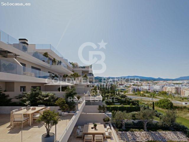 Apartamentos y áticos de 2 y 3 dormitorios con amplias terrazas en Estepona