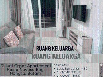 Apartemen dijual di Nongsa, Batam