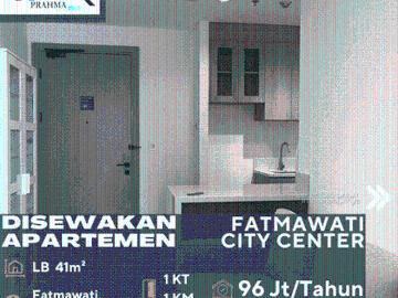 Apartemen disewa di Fatmawati, Jakarta Selatan