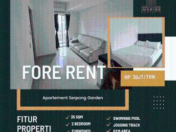 Apartemen disewa di Gading Serpong, Tangerang