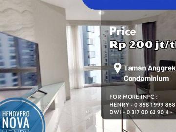 Apartemen disewa di Taman Anggrek, Jakarta Barat