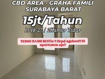 Apartemen disewa di Wiyung, Surabaya