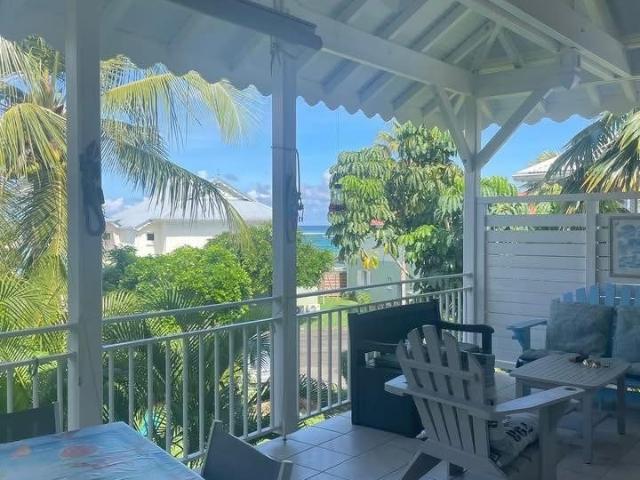 Appt Bord de mer avec accès privé plage 60m² Le Moule