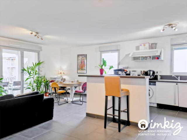 Appt T4 avec loggia parking et garage Borderouge