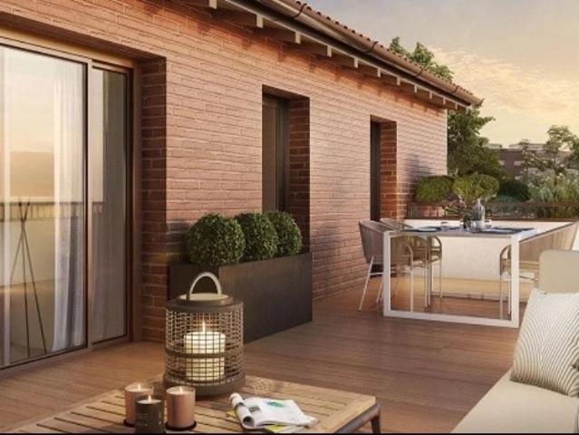 Appt T4 TOULOUSE Saint MICHEL 96m² 2 terrasses