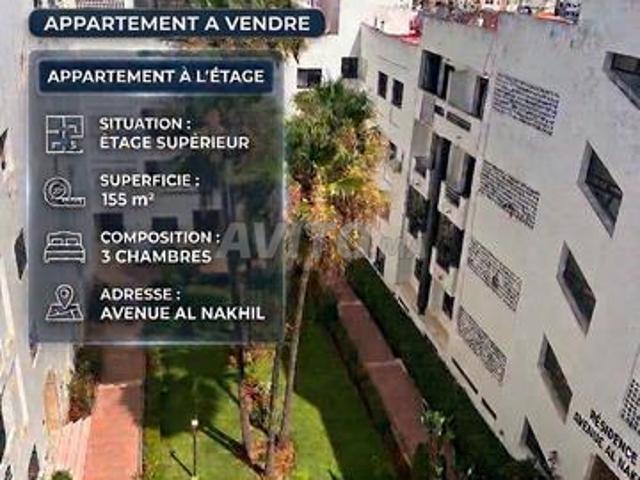 App à vendre à deux pas d'avenue al nakhil