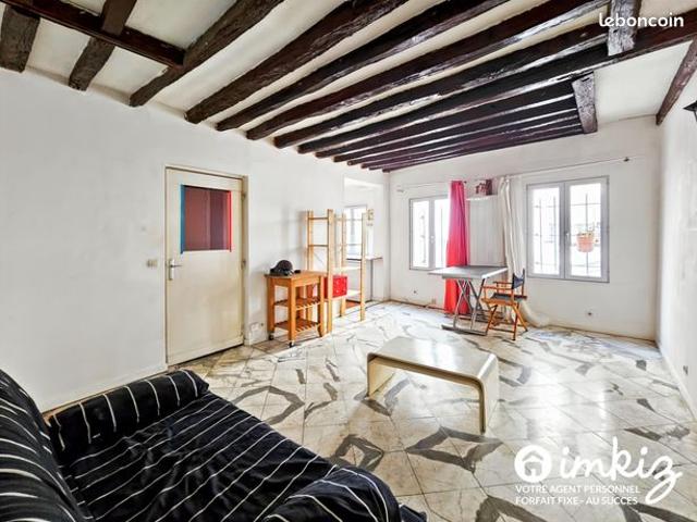 Appart 2 pièces, duplex de 52m² au sol