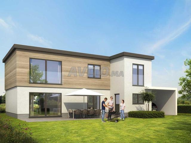 Appart avec jardin 120 m² ensoleillé 3 phasade