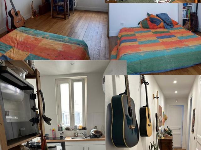 Appart dispo Gambetta juillet et aôut 1350