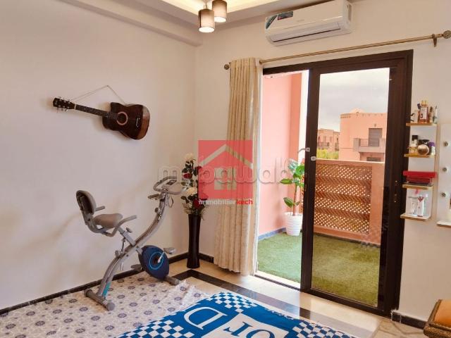Appart Meublé avec Balcon et Piscine