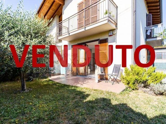 Appartamento 3 locali con servizi e giardino privato a Sirtori