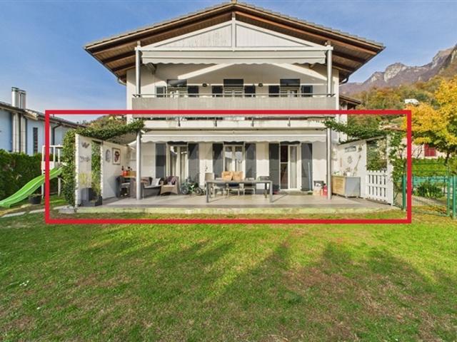 Appartamento 41/2 locali al piano terra con giardino privato