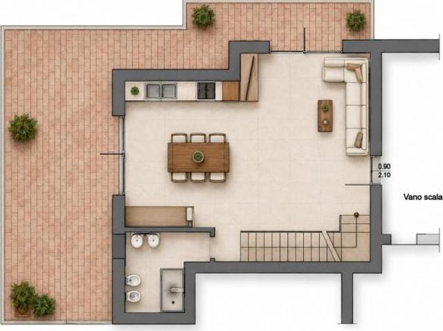 Appartamento 4 locali Rif. 2484