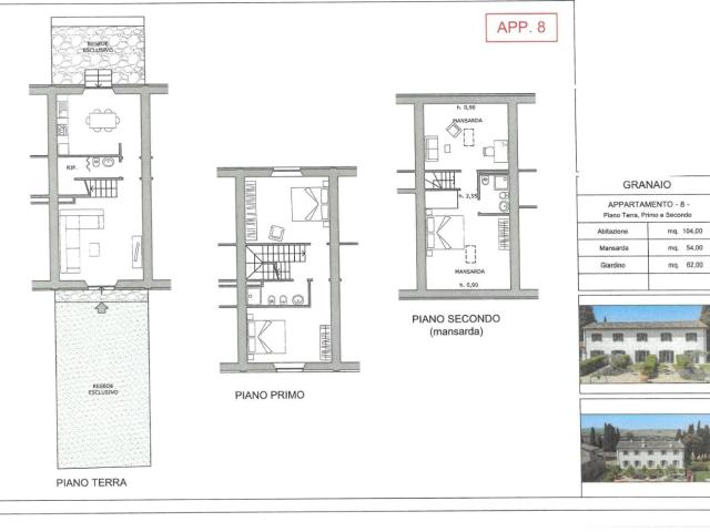 Appartamento con giardino a Siena