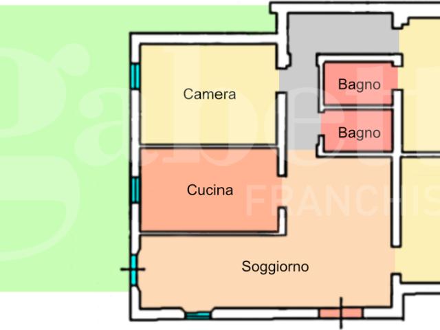 Appartamento con giardino a Pianoro