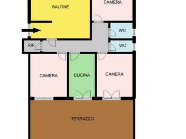 Appartamento con terrazzo Palermo