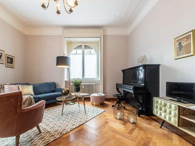 Appartamento con tre camere da letto in affitto a Milano