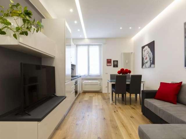 Appartamento con 1 camera da letto in affitto a Milano