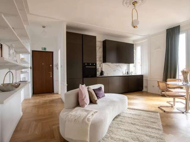 Appartamento con 1 camera da letto in affitto a Milano