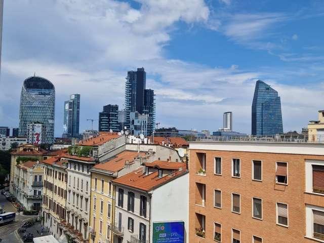 Appartamento con 1 camera da letto in affitto a Porta Nuova, Milano