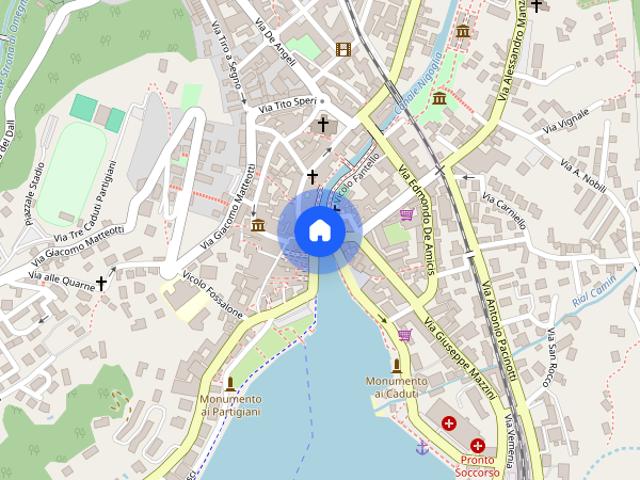 Appartamento centro Omegna 4+4