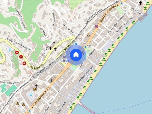 APPARTAMENTO ALASSIO VICINO MARE dal 6 al 9 AGOSTO