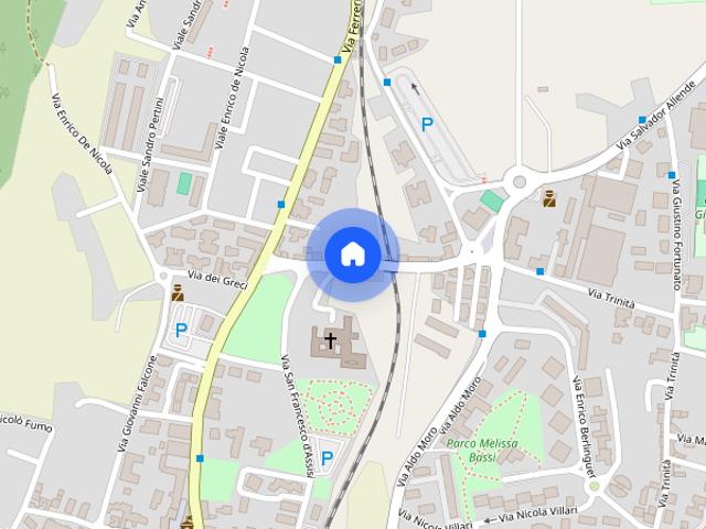 Appartamento arredato con giardino