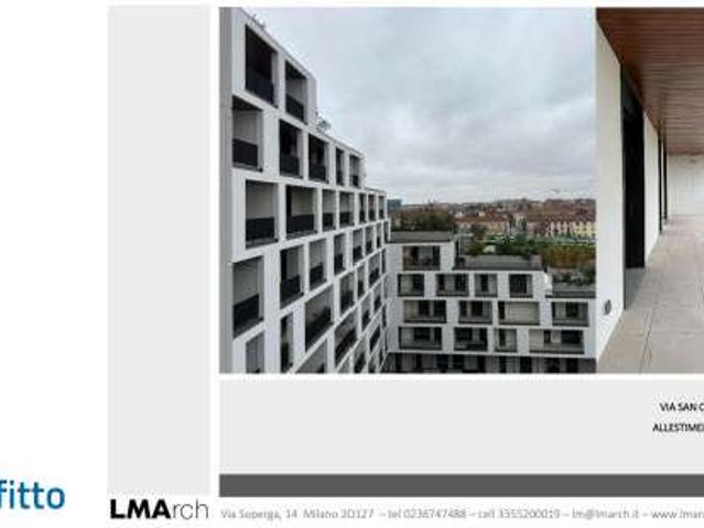 Appartamento arredato con terrazzo Milano