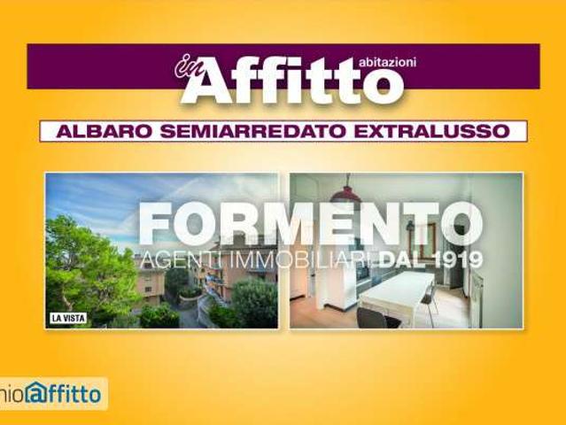 Appartamento arredato con terrazzo Albaro
