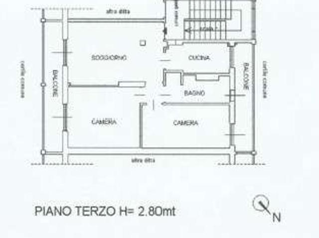Appartamento arredato con terrazzo Chiesa rossa, cermenate, ripamonti