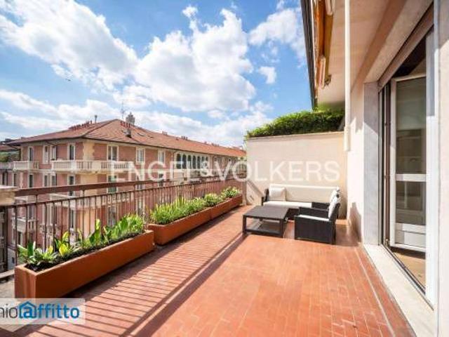 Appartamento arredato con terrazzo P.ta genova, romolo, solari
