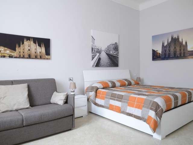 Appartamento arredato con 1 camera da letto in affitto a Lorenteggio, Milano