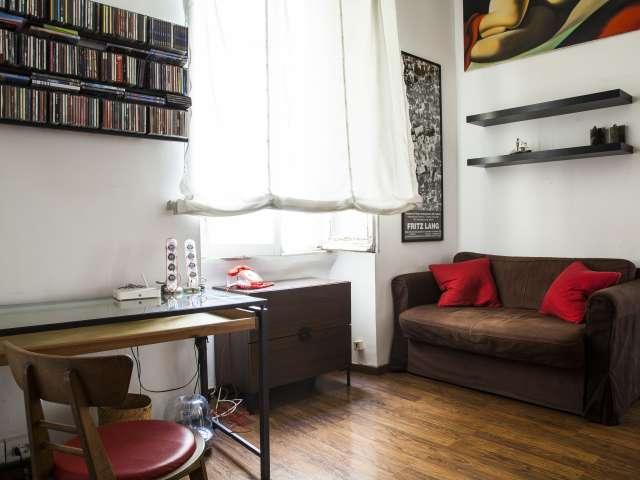 Appartamento arredato con 2 camere da letto in affitto a Trastevere, Roma