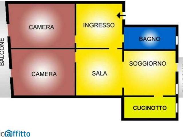 Appartamento arredato Murri